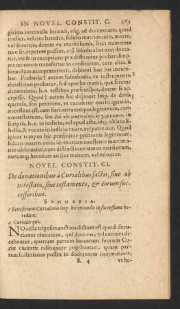Novel. Constit. CI. - Novel. Constit. CX.