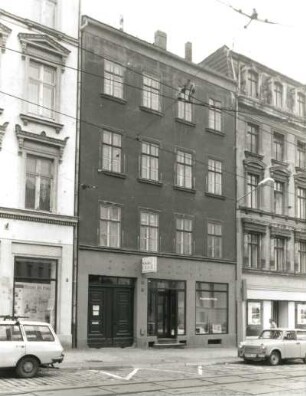 Görlitz-Altstadt, Demianiplatz 25. Geschäftshaus (ehemals Görlitzer Nachrichten und Anzeiger) (um 1850, 1914)