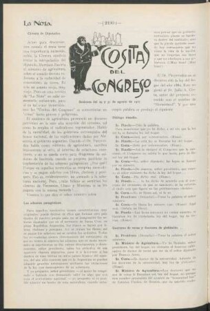 Cositas del congreso