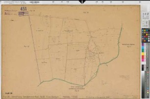 Sendenhorst (Sendenhorst), Flurbereinigung Sendenhorst, Bl. 26 Zuteilungskarten Flur 26