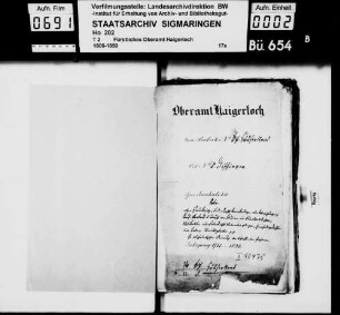 Hausbesitz, Feuerstattrechte, Kauf, Verkauf und Tausch von Häusern, Neubauten, Einwohnungsrechte usw. in Fischingen