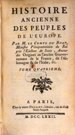 Histoire ancienne des peuples de l'Europe, 4