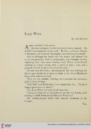 13: Lucy Wren