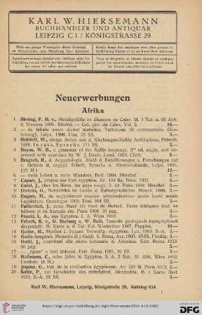 Neuerwerbungen (Nr. 1 - 1831)