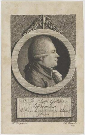 Bildnis des Jo. Christ. Gottlieb Ackermann