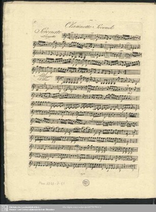 Clarinetto secondo