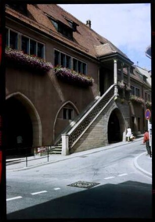 Lahr: Treppe am Rathaus