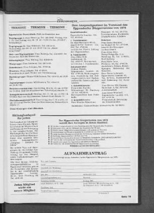 Aufnahmeantrag
