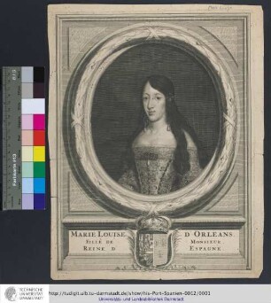 Marie Louise D'Orleans, Fille De Monsieur, Reine D'Espagne