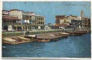 Der Hafen von Port Said
