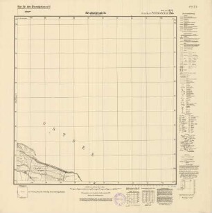 1433 (alte Nr.: 256) Krummensiek (Insel Fehmarn), Meßtischblatt (4cm - Karte)