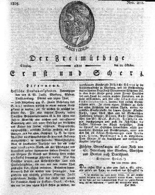 Nro. 211, Dienstag den 22. Oktober