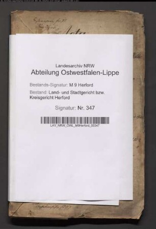 Erblasser: Bredenkamp, Johann Conrad: