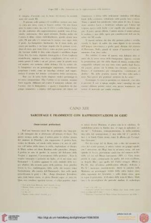 XIII. Sarcofagi e frammenti con rappresentazioni di Gesù