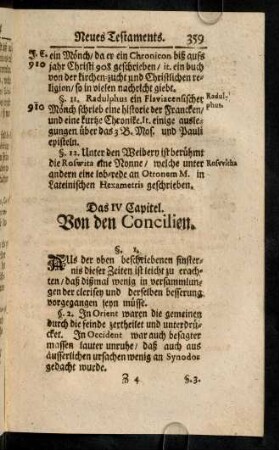 359-361, Das IV. - V. Capitel
