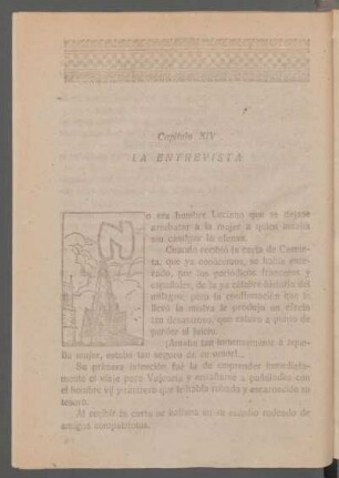 Capítulo XIV - La entrevista