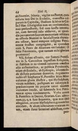 66-71, VII. Et haec est ratio, cur Summi Pontifices in ...