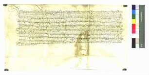 Michel Schumacher von Villingen, der wegen "wohlverschuldeter Sachen von der Stadt Rottweil inhaftiert und auf Bitten seiner Freunde wieder freigelassen wurde, schwört Urfehde.