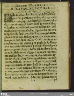 Benivolo Lectori
