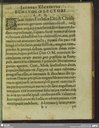 Benivolo Lectori