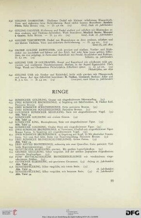 Ringe (Nr. 642-700)