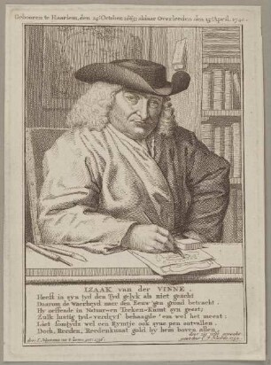 Bildnis des Izaak van der Vinne
