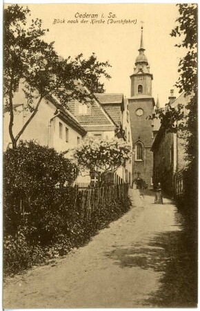 Oederan. Kirche