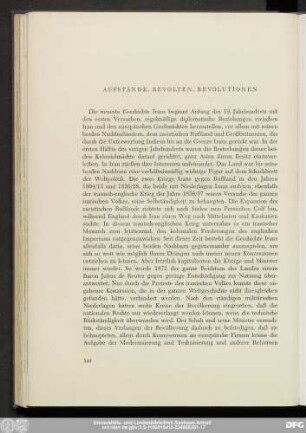Aufstände, Revolten, Revolutionen