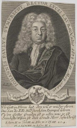 Bildnis des Iohannes Pavlvs Gvmprecht