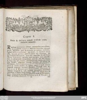 Caput I. Notio & descriptio remedii revisionis contra sententias camerales.