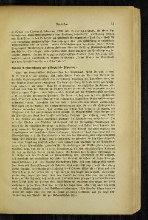 Moderne Gehirnforschung und pädagogische Psychologie