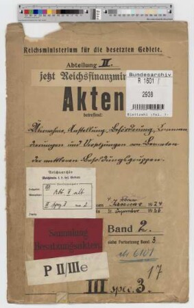 Uebernahme, Anstellung, Beförderung, Kommandierung und Versetzung von Beamten der mittleren Besoldungsgruppen: Bd. 2