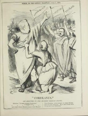 "Coriolanus." (As adapted for the modern French stage)