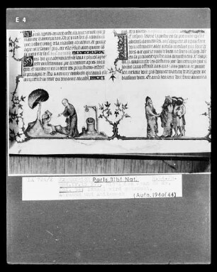 Bibel des Jean de Sy — Ismael wird getränkt, Folio fol. 34