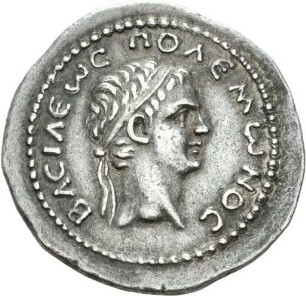 Beckersche Fälschung einer Drachme des Polemon II. von Pontos