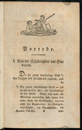 I-XII, Vorrede.