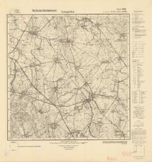 1893 (alte Nr.: 555) Lamgarben, Meßtischblatt (4 cm - Karte)