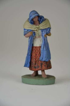 Genrefigur "Frau mit Gepäck"
