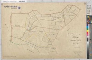 Westerkappeln (Westerkappeln), Zusammenlegung Metten, Urkarte II Westerkappeln Flur 62