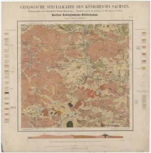 Sektion 70 : Schirgiswalde und Schluckenau (Šluknov), 1892 : Section Schirgiswalde - Schluckenau / geolog. Aufnahme von O. Herrmann. - 1:25 000. - Leipzig : Giesecke & Devrient , 1892. - 1 Kt. : mehrfarb.