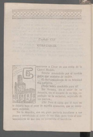 Capítulo XXII - Otra cárcel
