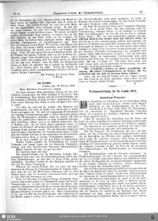 Weltausstellung in St. Louis 1904