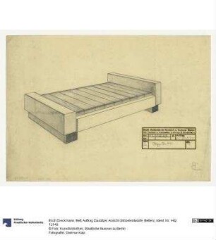 Bett (Auftrag Zaubitzer), Ansicht