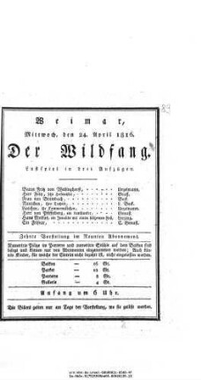 Der Wildfang