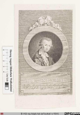 Bildnis Ludwig Heinrich Nicolai (Nicolay) (1782 Frhr. von)