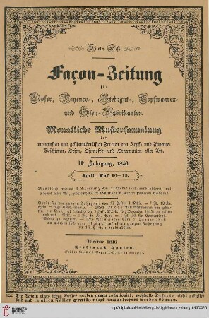 Viertes Heft (April 1846)