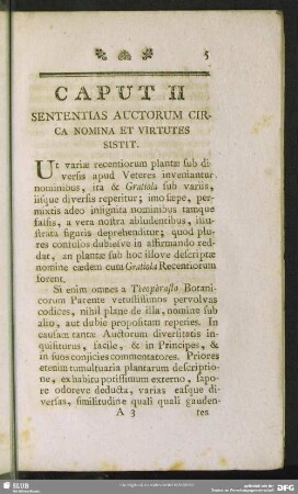 Caput II. Sententias Auctorum Circa Nomina Et Virtutes Sistit