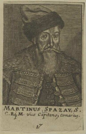 Bildnis des Martinus Spazay