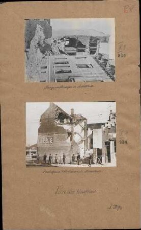 Kriegszerstörung in Middelkerke