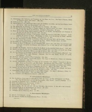 IV. Hydrographische Mittheilungen.